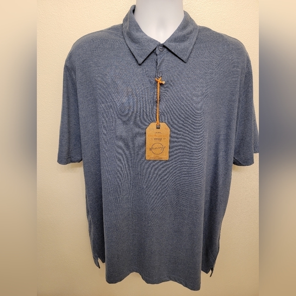NWT Weatherproof Men's Short Sleeve Polo Shirt